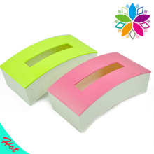 Boîte à tissus en plastique doux coloré créatif (ZJH014)